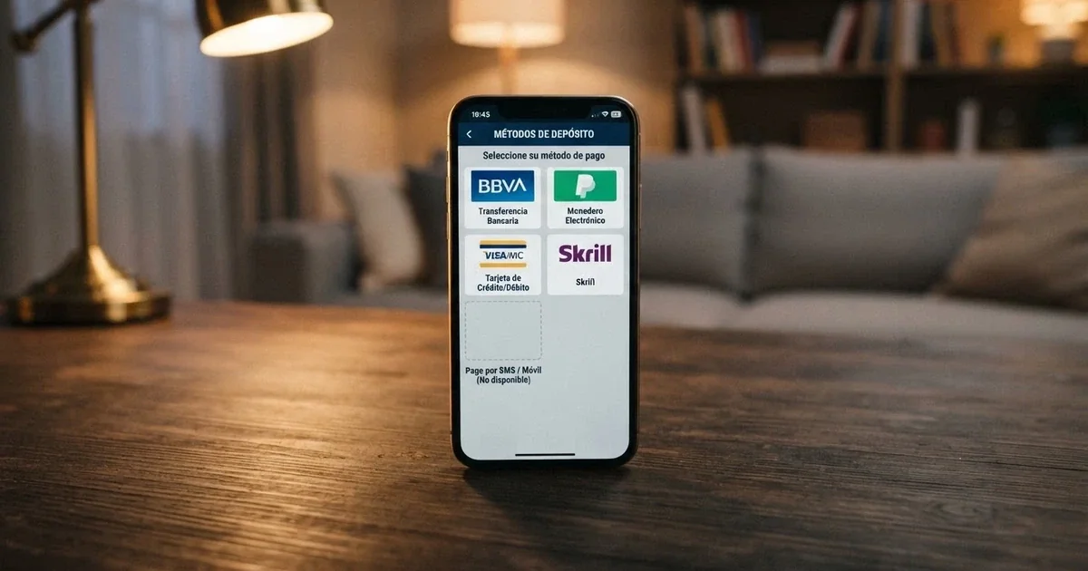 Casino pago por SMS España: por qué no existe y qué usar en su lugar