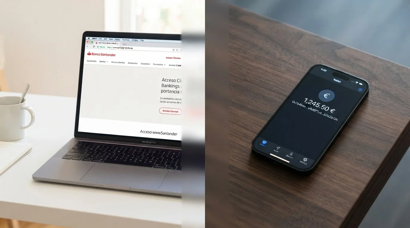 Pantalla dividida: dominio .es con candado DGOJ frente a dominio internacional con icono de cripto